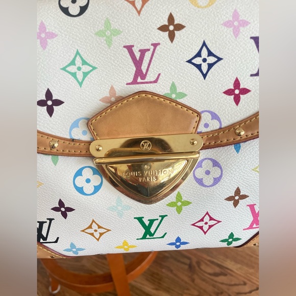 Authentic LOUIS VUITTON Monogram Multi-Color Beverly MM Shoulder Bag - Picture 14 of 17